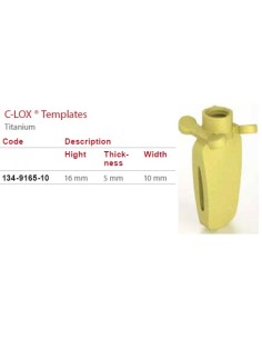 C-LOX Seizing Cage for 134-1605-10 H-Plate with Almond...