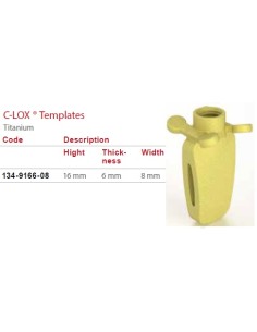 C-LOX Seizing Cage for 134-1606-08 H-Plate with Almond...