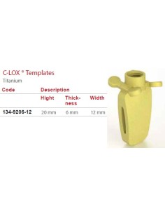 C-LOX Seizing Cage for 134-2006-12 H-Plate with Almond...