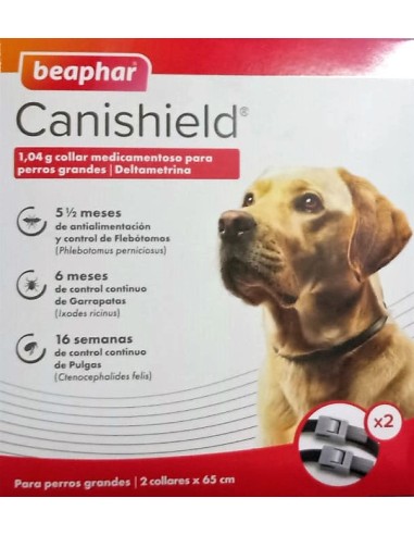 COLLAR CANISHIELD PERRO 65 CM -  2 UDS 