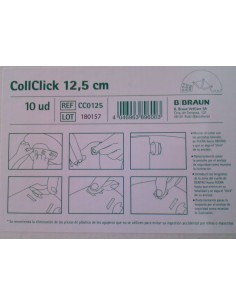 COLLAR ISABELINO COLLCLICK BRAUN 12.5 CM 1 UND Transparente
