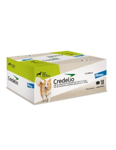 CREDELIO 450 MG 11-22 KG 18 COMP 