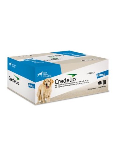 CREDELIO 900 MG 22 - 45 KG 18 COMP 