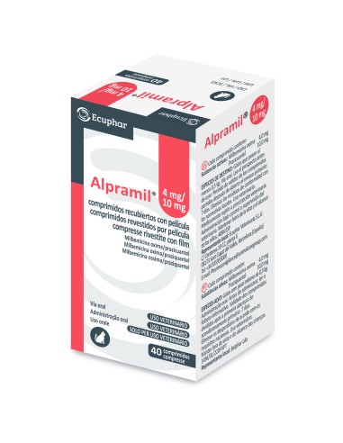 ALPRAMIL GATO 2 KG 40 COMP. 4 MG/10 MG 