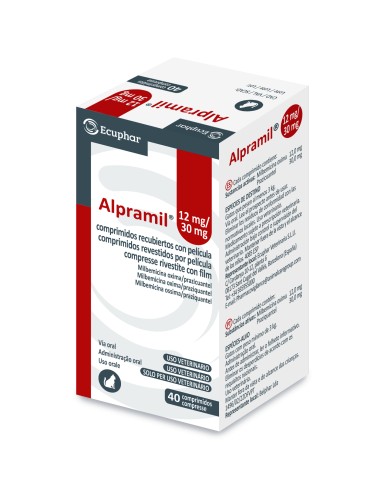 ALPRAMIL GATO 6 KG 40 COMP. 12 MG/30 MG 