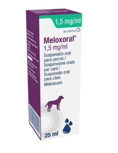 MELOXORAL SUSP ORAL PERRO 25 ML 