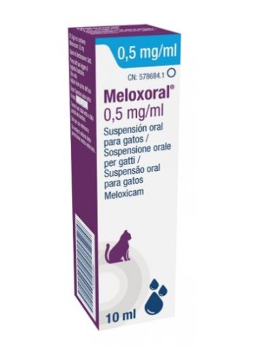 MELOXORAL SUSP ORAL GATOS 0.5 MG 10 ML 