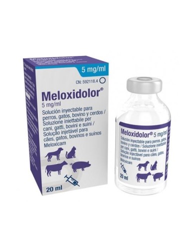 MELOXIDOLOR INYECTABLE 20 ML 5 MG/ML 
