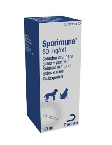 SPORIMUNE SUP ORAL 50 ML 50 MG/ML 