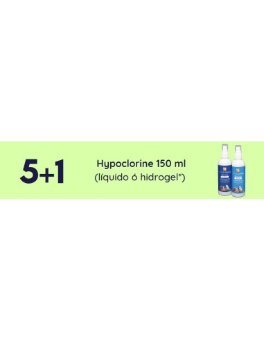 OFERTA 6 UDS HYPOCLORINE 150ML LIQUIDO O HIDROGEL  (Consultar precio - Hasta 31/08/24)