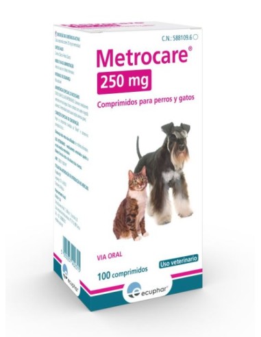 METROCARE 250 MG 100 COMP. 