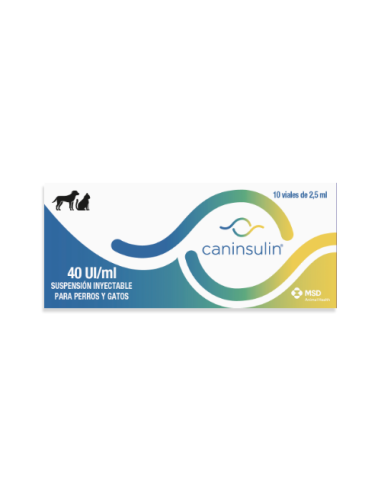 CANINSULIN 10 viales x 2,5ml 