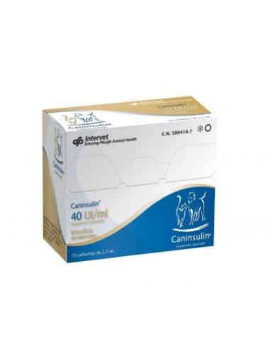 CANINSULIN CARTRIDGES 10 x 2.7 ML 