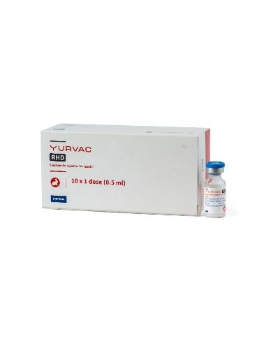 YURVAC RHD 10 DOSIS 0,5 ML 