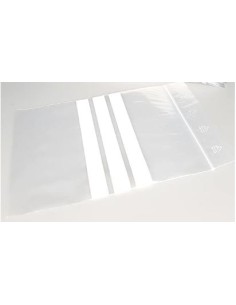 BOLSA CON CIERRE ZIP + BANDA BLANCA PARA ESCRIBIR 