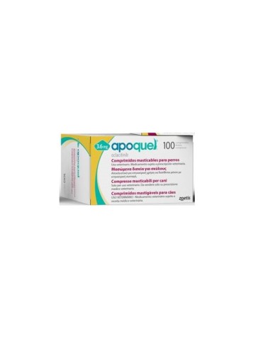 APOQUEL 3,6 MG 100 C MASTIC. HASTA FIN DE EXISTENCIAS