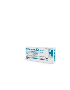 VITAMIVET K1 50 MG 14 COMP ( VITAMINA K1 )