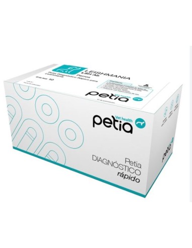 TEST RAPIDO LEISHMANIA PETIA 10 TEST LSH Ab (con 10 uds de Vacuna Neoleish)