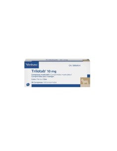 TRILOTAB 10 MG 30 CP MASTICABLES PERROS  