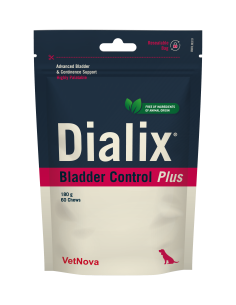 DIALIX BLADDER CONTROL PLUS VEGGIE 60 CHEWS 