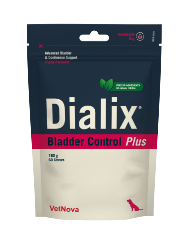 DIALIX BLADDER CONTROL PLUS VEGGIE 60 CHEWS 