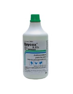 BAYCOX AVES 25 MG/ML AVES 1 L 