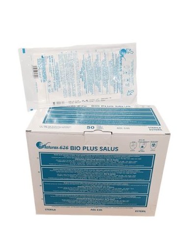 GUANTES CIRUGIA LATEX TALLA 7 CON POLVO 50 UDS 