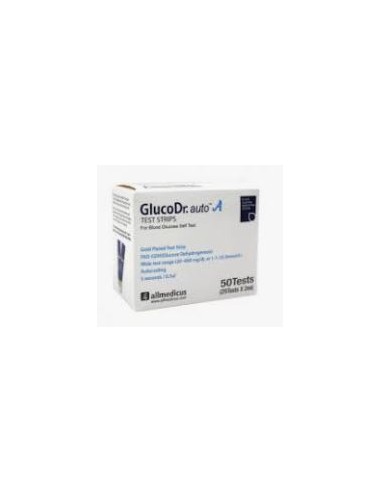 TIRA DE GLUCOSA PARA GLUCOMETRO AGM-4000 C/2X25 