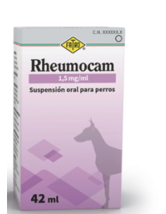 RHEUMOCAM 1,5MG/ML  PERROS SUS.ORAL 42 ML 