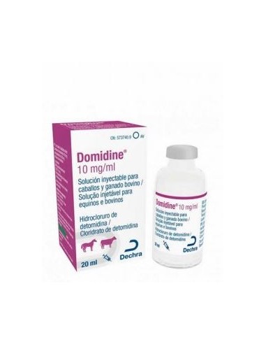 DOMIDINE 10 MG/ML INY 20 ML 