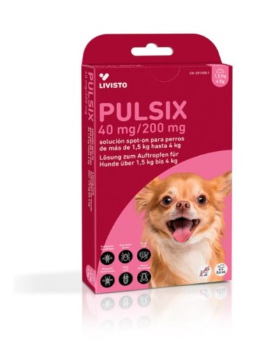 PULSIX 1,5 - 4 KG 4 PIP. 0,4 ML 40/200 MG 