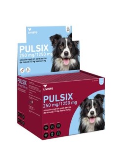 PULSIX 10-25 KG 24 PIP. 2,5 ML 250/1250 MG (Disponible...