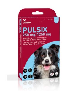 PULSIX 10-25 KG 4 PIP. 2,5 ML 250/1250 MG 
