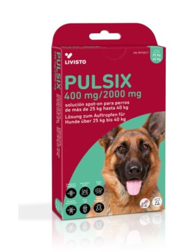 PULSIX 25-40 KG 4 PIP. 4 ML 