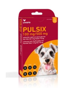 PULSIX 4-10 KG 4 PIP. 1 ML 100/500 MG 
