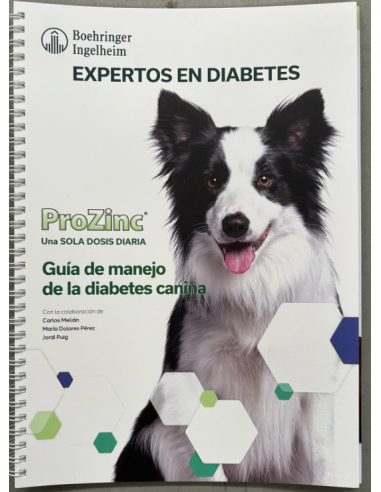 GUIA DE MANEJO DE LA DIABETES CANINA (Regalo con 20 ml Prozinc)
