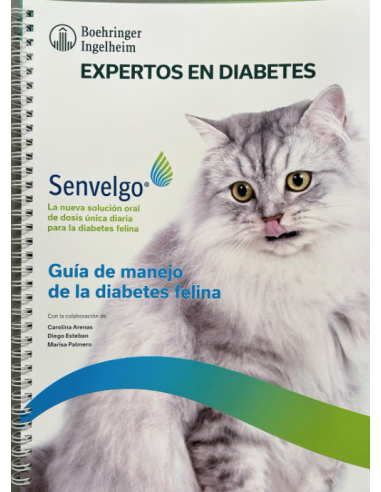 MANUAL DIABETES FELINA VETERINARIO (Regalo con Senvelgo 1 ud 30ml o 2 uds 12ml)