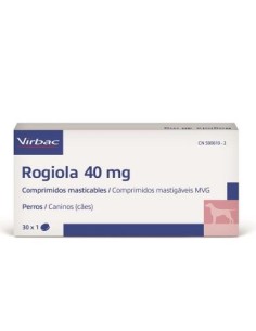 ROGIOLA 40 MG 30 COMP. MASTICABLES PERROS