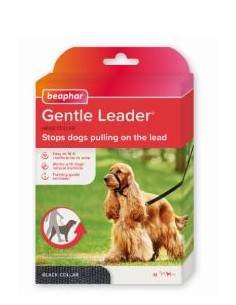 BEAPHAR GENTLE LEADER TALLA M NEGRO