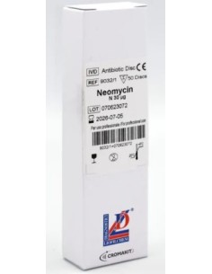DISCOS DE SENSIBILIDAD NEOMICINA N 30 1X50