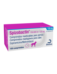 SPIZOBACTIN 750.000UI 125MG 100 COMP. 