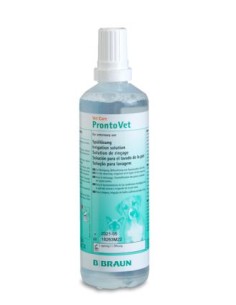 PRONTOVET SOLUCION IRRIGACION HERIDAS 350 ML