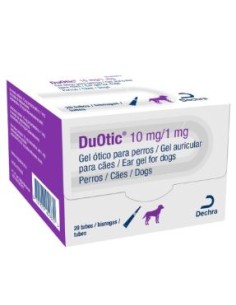DUOTIC 10 MG/1 MG GEL OTICO 20 TUBOS 