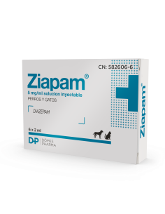 ZIAPAM (5MG/ML) 6X2ML diazepam