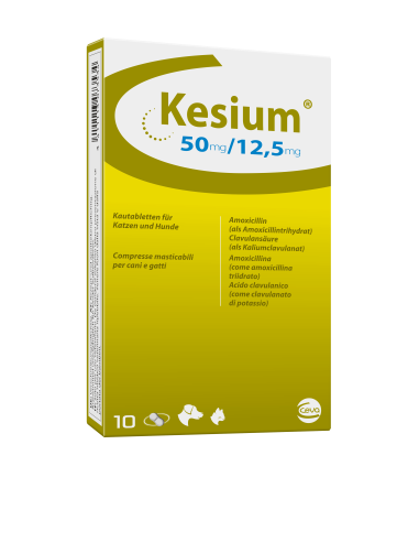 KESIUM 50/12,5 MG 10 COMP 
