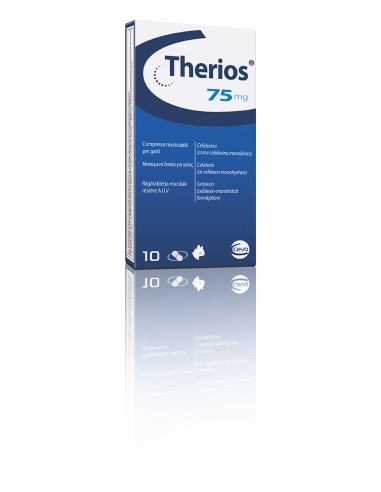 THERIOS 75 MG 10 COMP 