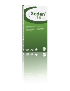 XEDEN 15 MG 12 COMP 
