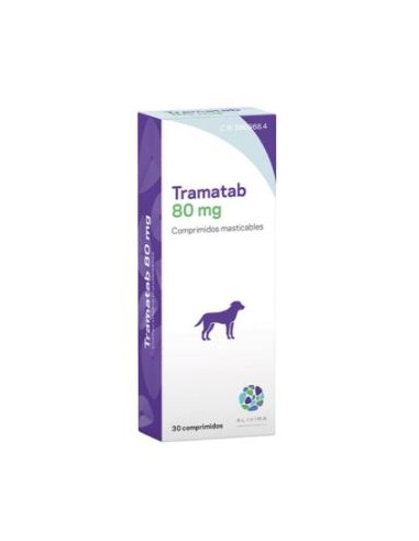 TRAMATAB 80 MG 30 COMP MASTICABLES 