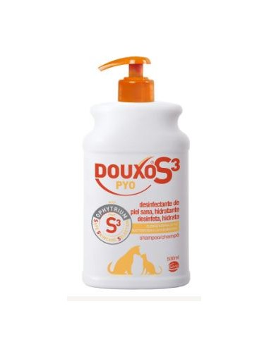 DOUXO S3 PYO CHAMPU 500 ML 