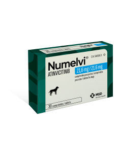 NUMELVI 21,6 MG 30 TAB (19,4 - 26,5 Kg)
